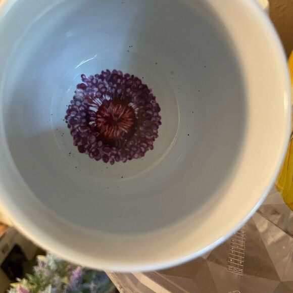 Konitz Sunflower and Orange Poppy Ceramic Mugs set of 4 - Picture 16 of 16